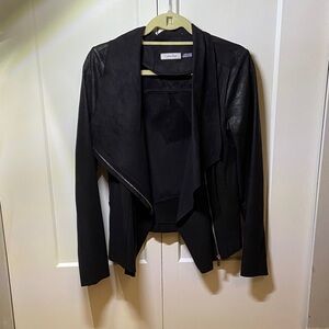 Calvin Klein Women's Black suede Jacket